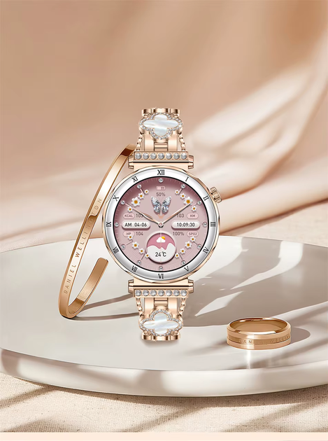 Женские смарт-часы Blossom Luxe Smart с изысканным дизайном и мониторингом здоровья - изображение 2