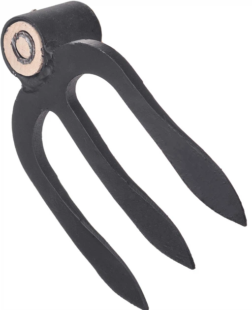 Кована тризуба мотика Kadax Husby 15 x 12 см без ручки (K12157) - зображення 3