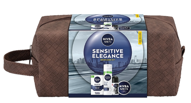 Набір для догляду за тілом Nivea Men Sensitive Elegance (9005800395210) - зображення 1
