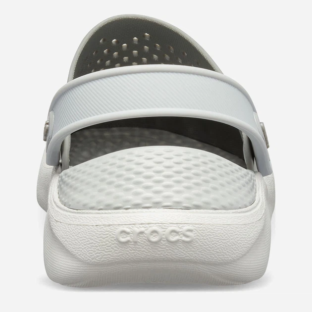 Chodaki męskie Crocs Jibbitz LiteRide 204592-06J 42-43 (M9/W11) 27 cm Szare (191448300545) - obraz 6