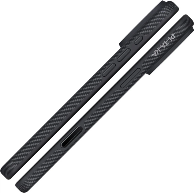 Панель Pitaka Aramid UltraGuard MagSafe для Apple iPhone 17 Pro Max Black/Gray (KI1701PBM) - зображення 4