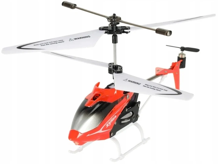 Helikopter zdalnie sterowany Syma S5 3-kanałowy Czerwony (5903039707566) - obraz 4