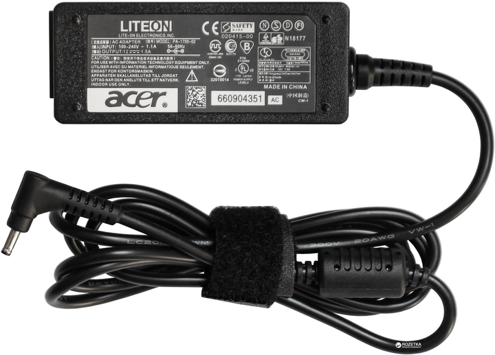 Блок питания для ноутбука Acer Iconia Tab (12V 1.5A 18W) (ACACL18W ...