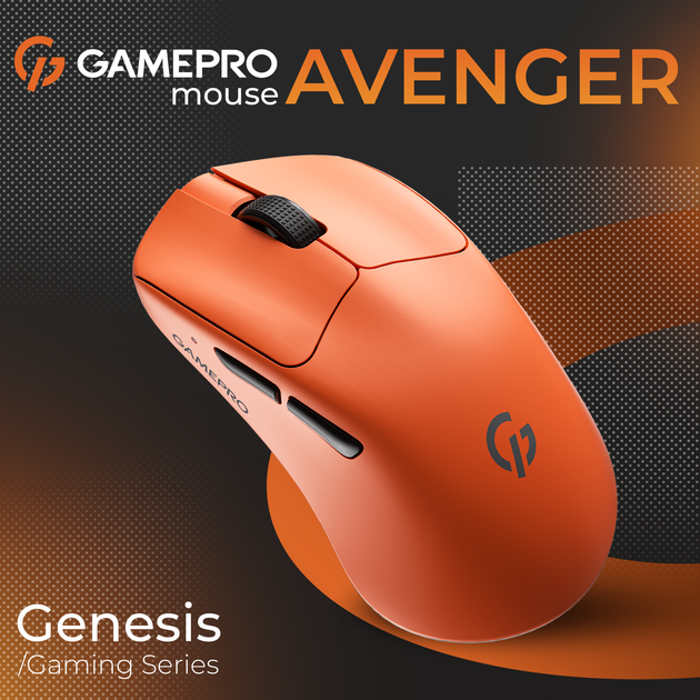 Бездротова миша GamePro Genesis Avenger (GM096O) - зображення 5