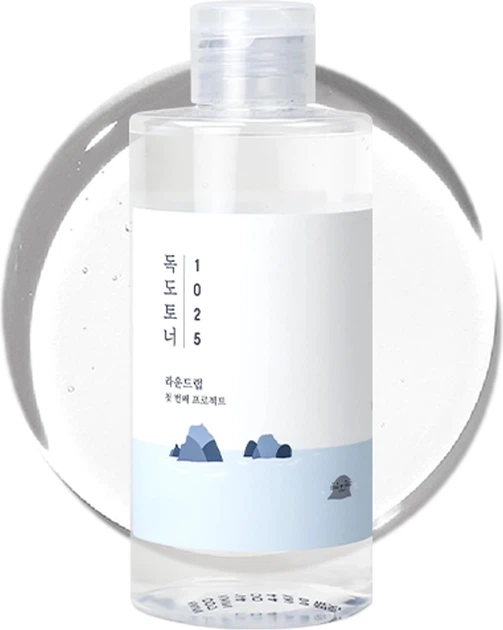 Toner do twarzy Round Lab 1025 Dokdo nawilżający z woda morska 200 ml (8809657114731) - obraz 2