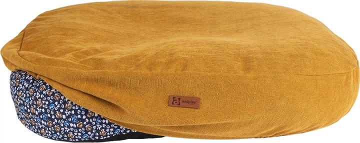 Pokrowiec na materac Amiplay Moni M 61 x 52 x 9 cm Żółty (5907563304734) - obraz 3