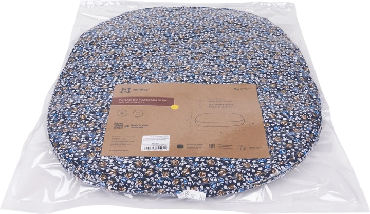 Wkład do materaca Amiplay Flen M 61 x 52 x 9 cm Ciemno-niebieski (5907563304901) - obraz 3