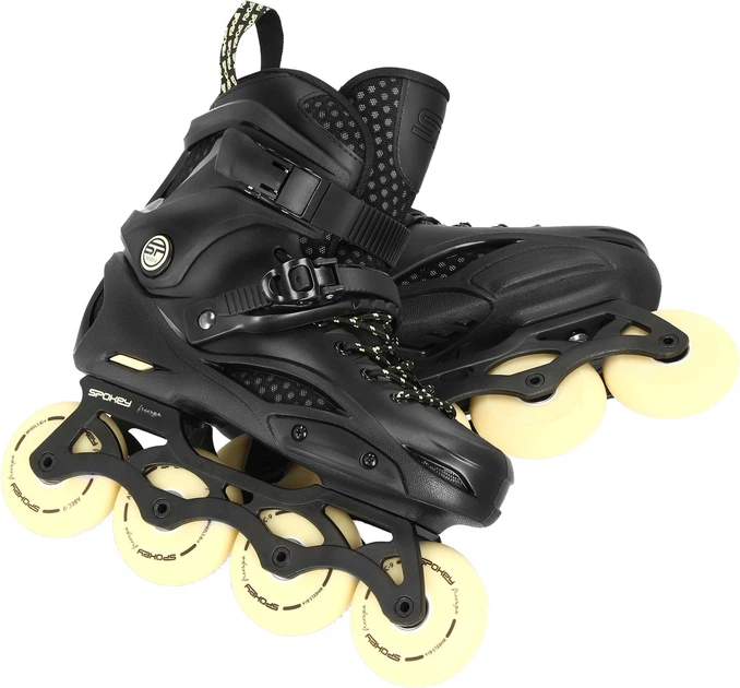 Rolki Spokey FREESPO 38/39 929411 Czarno-żółte (5902693294115) - obraz 1
