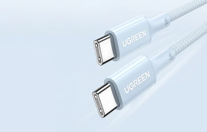 Кабель зарядный Ugreen Type-C 100W для быстрой зарядки 1 м Blue (US557) - изображение 5
