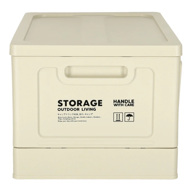 Organizer samochodowy Ikonka pudelko skrzynka skladana do bagażnika 25l szara (5903039763111) - obraz 4