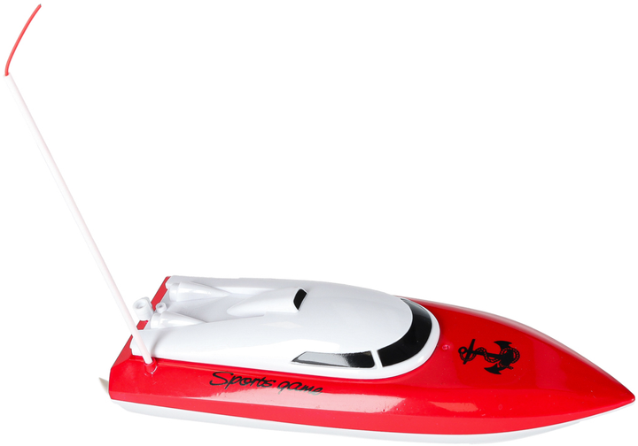 Дистанційно керований човен Ikonka RC 4CH mini CP802 Червоний (5903039706606) - зображення 2