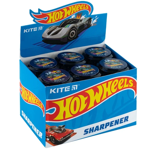 Точилка с контейнером Kite Hot Wheels HW24-117 - изображение 2