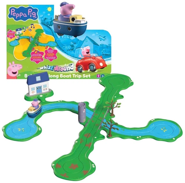 Zestaw do zabawy Peppa Pig Whizz Around – Pływająca łódka (4680721) (6097019023001) - obraz 2