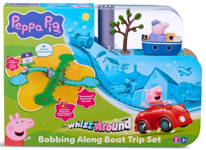 Zestaw do zabawy Peppa Pig Whizz Around – Pływająca łódka (4680721) (6097019023001) - obraz 1