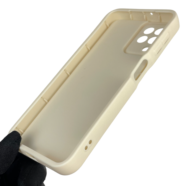 Чохол силіконовий Soft Touch з 3D принтом Майнкрафт для Samsung Galaxy M32 4G (SM-M325F) молочний (Повний захист камери) - зображення 5