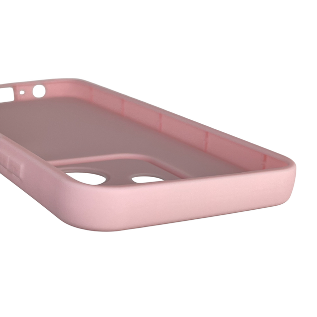Чохол силіконовий оригінальний Soft Touch з 3D принтом милий ведмедик для Oppo A40m рожевий (Повний захист камери) - зображення 3