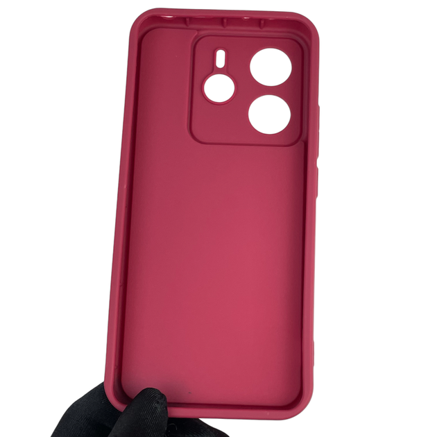 Чехол силиконовый Soft Touch для Xiaomi Redmi Note 14 4G EU бордовый (Полная защита камеры) - Фото 5 Чехол силиконовый Soft Touch для Xiaomi Redmi Note 14 4G EU бордовый (Полная защита камеры) - изображение 5