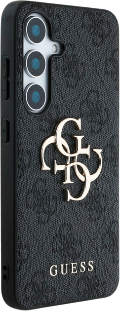 Etui Guess 4G Big Classic Logo do Samsung Galaxy S25 Black (3666339449049) - obraz 4