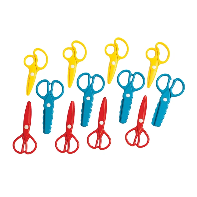 Набір для гри з глиною Colorations ножиці 12 елементів (5710903612105) - зображення 1