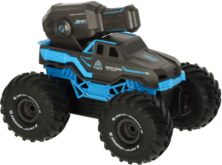 Samochód RC amfibia KIK wodoodporny, sterowany gestami rąk z 2 pilotami (5903039763258) - obraz 3