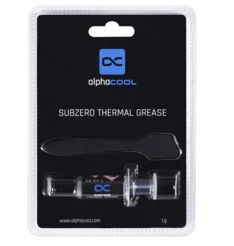 Термопаста Alphacool Subzero, 16 Вт/мК 1 г, шприц (4250197130080) - Фото 3 Термопаста Alphacool Subzero, 16 Вт/мК 1 г, шприц (4250197130080) - изображение 3