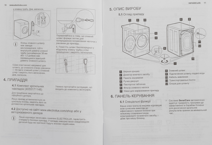 Пральна машина вузька Electrolux EW6S426BUI - зображення 16