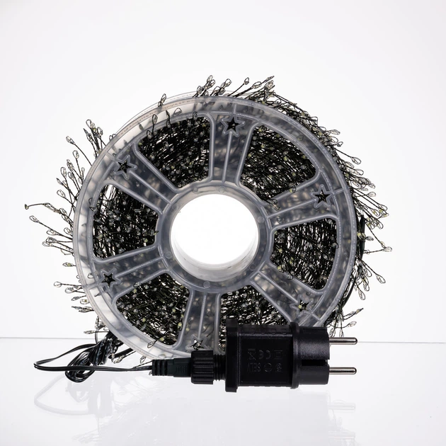 Гирлянда светодиодная 100 м 3000 LED для декора помещений синяя PS-6018 - изображение 6