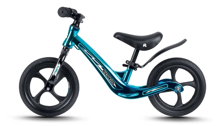 Rowerek biegowy dla dzieci Ricokids FUNNU 12" Czerwony (5903890629618) - obraz 4