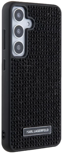 Etui plecki Karl Lagerfeld Rhinestone Metal Logo na Samsung Galaxy S24 (S921) Czarne (3666339241872) - obraz 6