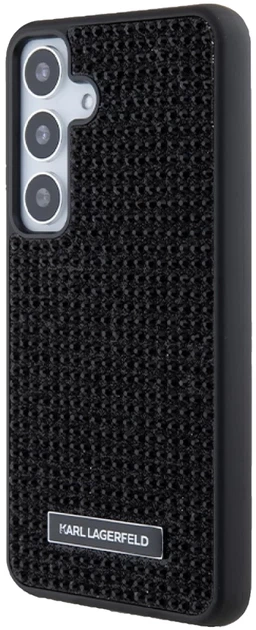 Панель Karl Lagerfeld Rhinestone Metal Logo для Samsung Galaxy S24 Plus (S926) Black (3666339241889) - зображення 4