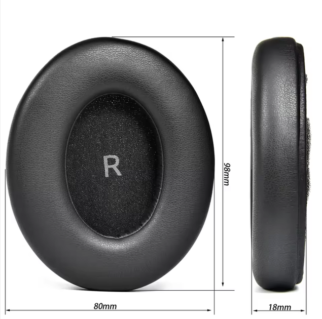 Амбушюры для наушников Sennheiser MOMENTUM 4 Wireless black черные - изображение 3