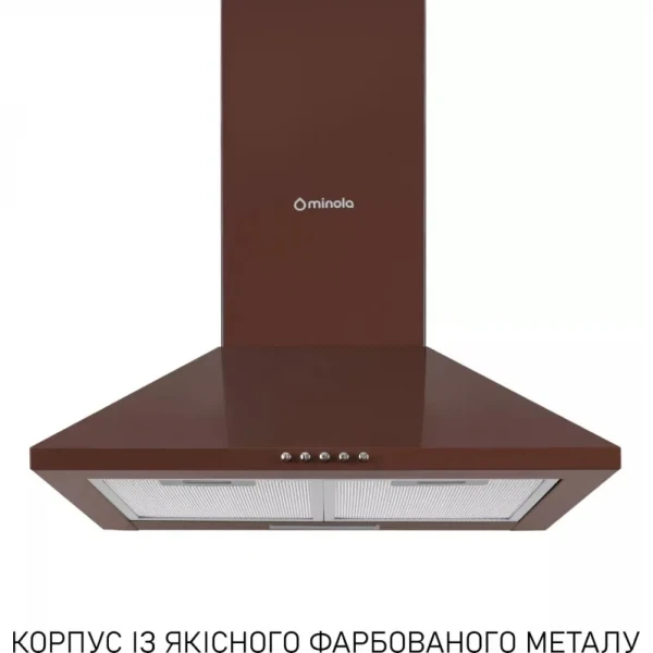 Вытяжка Minola hk 5214 br 700 led - изображение 2
