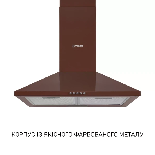 Вытяжка Minola hk 6214 br 700 led - изображение 2