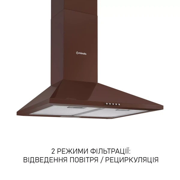Вытяжка Minola hk 6214 br 700 led - изображение 4