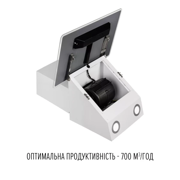 Вытяжка perfelli vio 6hw bianco - изображение 6