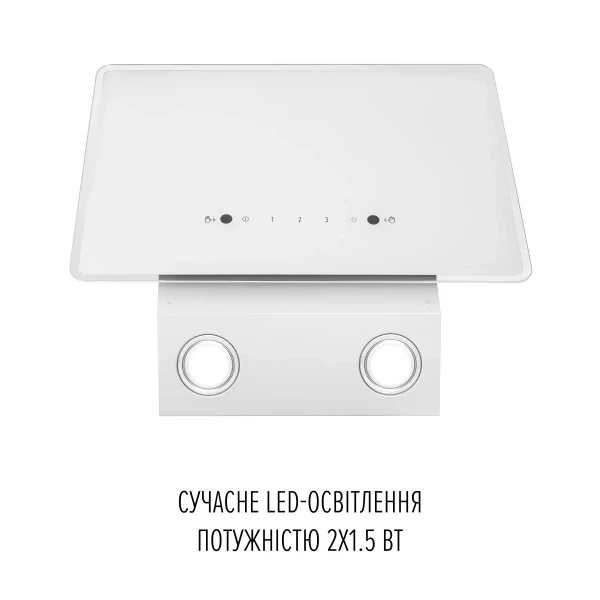 Вытяжка perfelli vio 6hw bianco - изображение 8