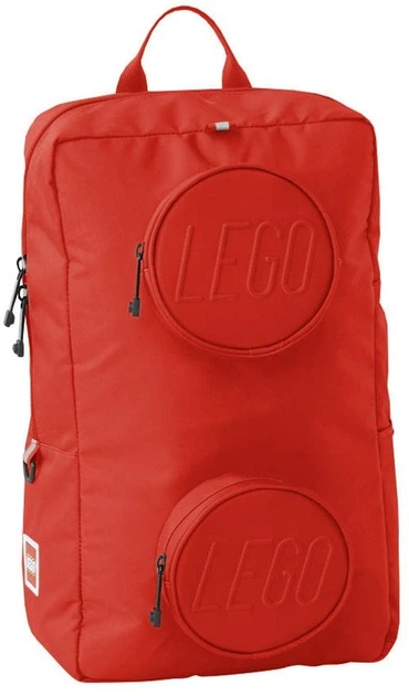 Plecak LEGO Brick 1x2 Backpack Bright Red (5711013090722) - obraz 1