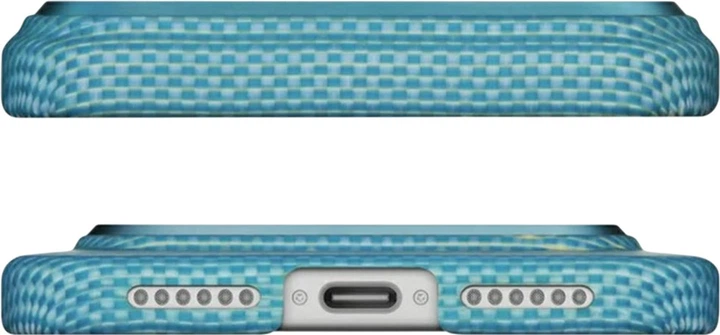 Панель Pitaka Ultra-Slim MagSafe для Apple iPhone 17 Pro Lucid Blue (KI1706AG) - зображення 3