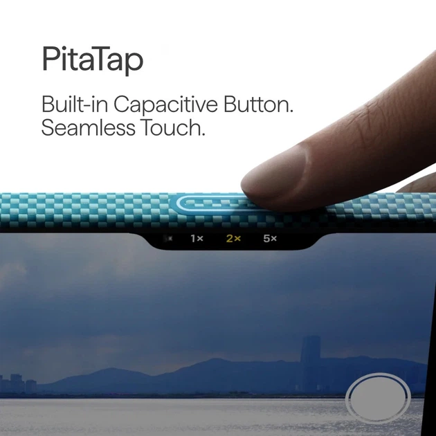 Панель Pitaka Ultra-Slim MagSafe для Apple iPhone 17 Pro Lucid Blue (KI1706AG) - зображення 4