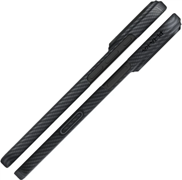 Панель Pitaka Ultra-Slim MagSafe для Apple iPhone 17 Pro Black/Grey (KI1701BP) - зображення 3