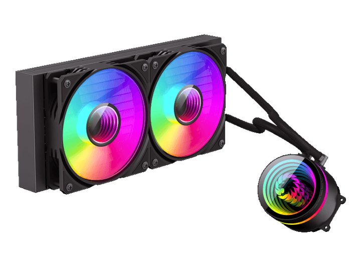 Вентилятор GameMax IceBurg 240 Infinity Black - изображение 6