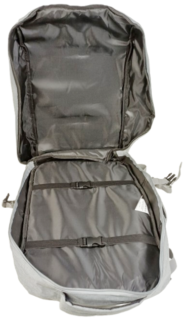 Рюкзак дорожный большой Live in style 40 л 54x35x20 см карман для ноутбука отделение для одежды трансформер Хаки - изображение 7