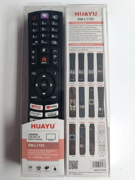 Универсальный пульт Huayu RM-L1785 - изображение 2
