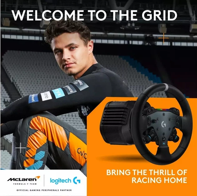 Дротове кермо Logitech G RS50 8 Nm Direct Drive Base and Steering Wheel for Xbox & PC Black (941-000274) - зображення 2