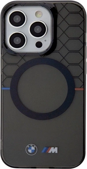Etui plecki BMW Pattern MagSafe do Apple iPhone 13 Pro / 13 Grey (3666339122164) - obraz 3