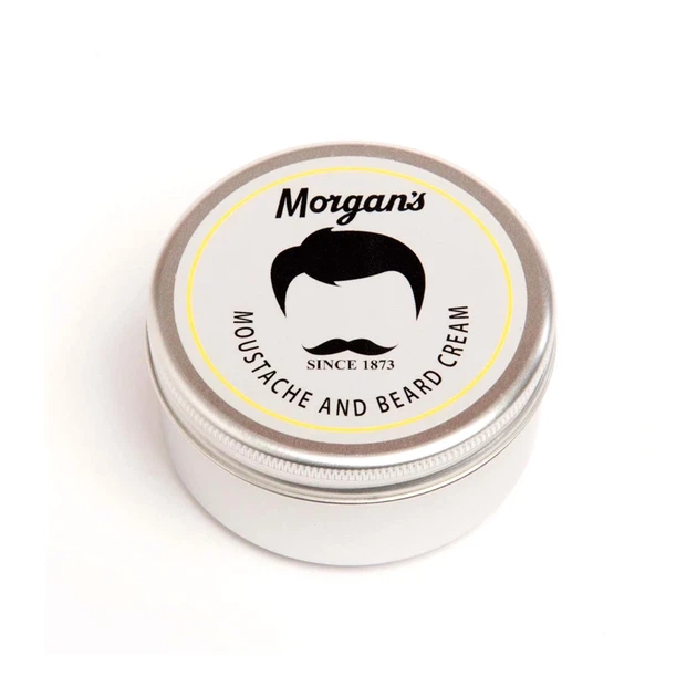 Крем для вус та бороді Morgan's Moustache & Beard Cream 75 мл - Фото 1 Крем для вус та бороді Morgan's Moustache & Beard Cream 75 мл - зображення 1