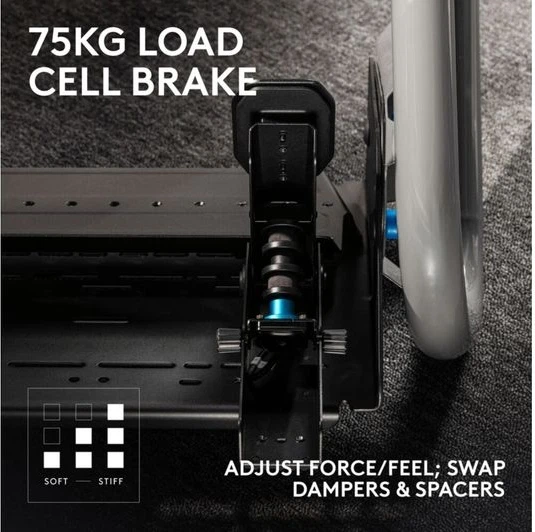 Педалі керування Logitech G RS Pedal Set Black (941-000310) - зображення 4