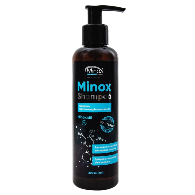 Шампунь против выпадения Minox Shampoo 200 мл - Фото 1 Шампунь против выпадения Minox Shampoo 200 мл - изображение 1