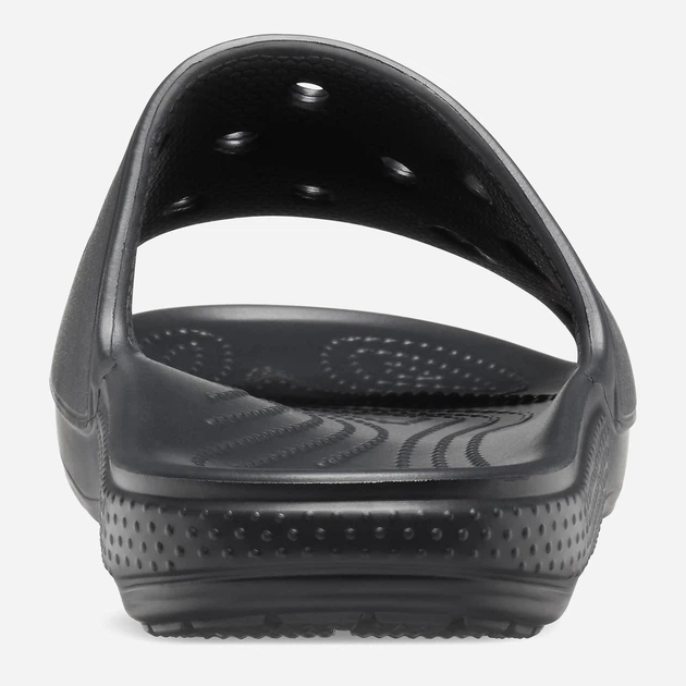 Жіночі шльопанці Crocs Classic Slide 206121-001 42-43 (M9/W11) 27 см Чорні (191448438408) - зображення 6