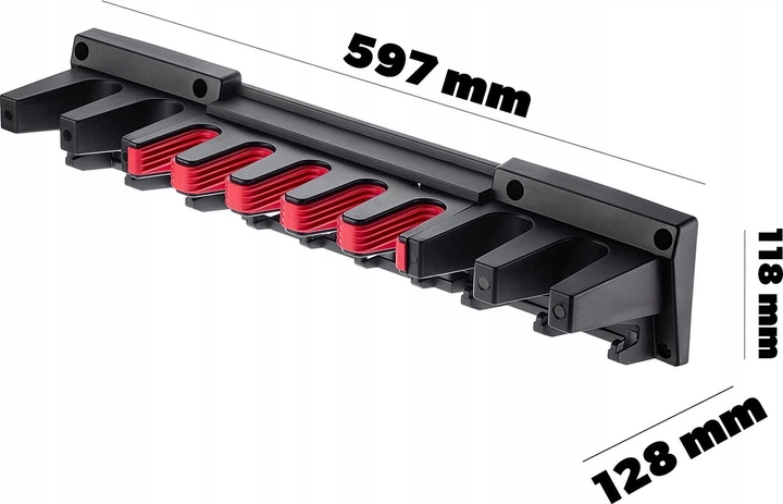 Тримач для інструментів Kadax K6563 настінний для майстерні 60 см (5903699457078) - зображення 2